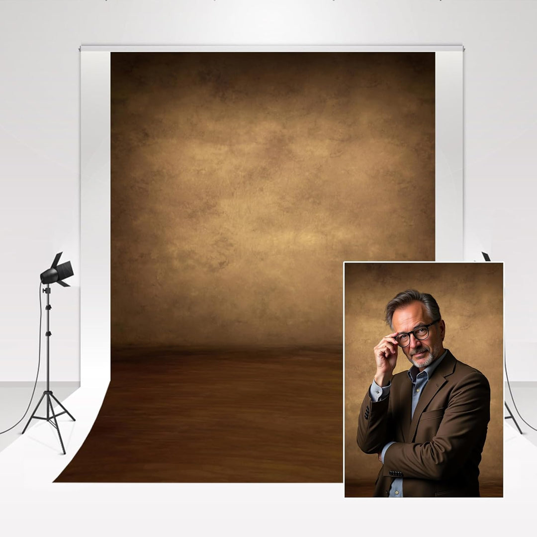 Kate Hintergrund Smoky Brown Fotostudio Hintergrund 1.5 * 2.2m/5 * 7ft Textured Microfiber Portrait