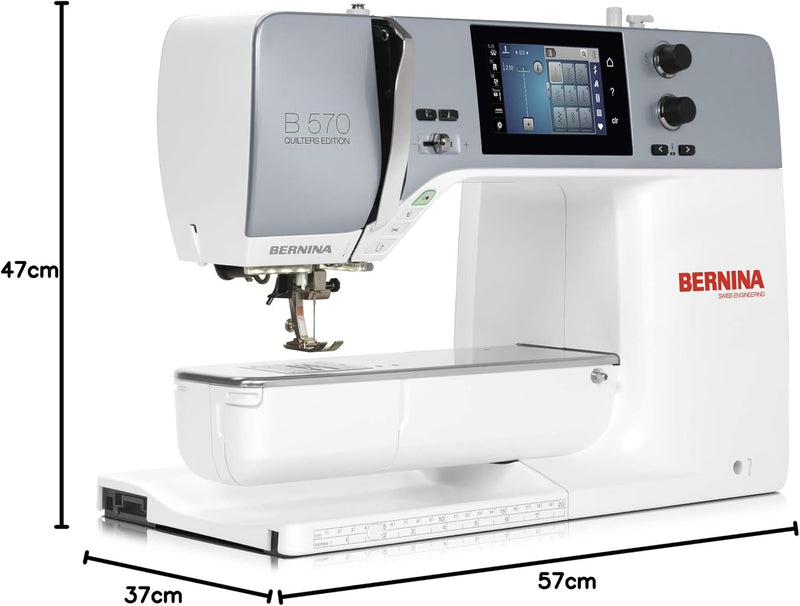 Bernina 570 QE (Modell 2018) - das Modell für Quilterinnen!