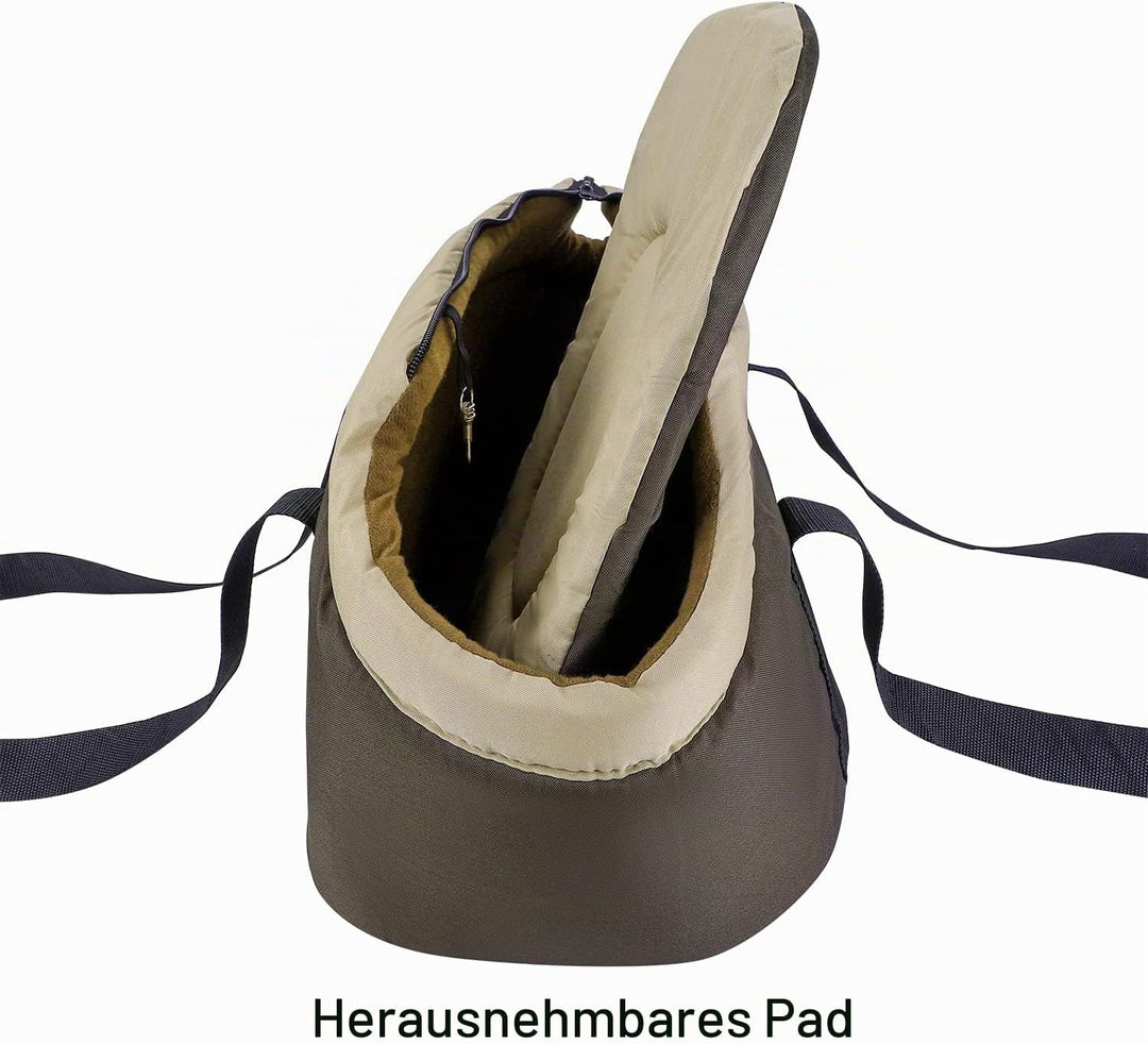Hundetransporttasche Winter Grosse Kapazität Tragetasche kleiner Hund Katze Hundetasche Haustier Fal