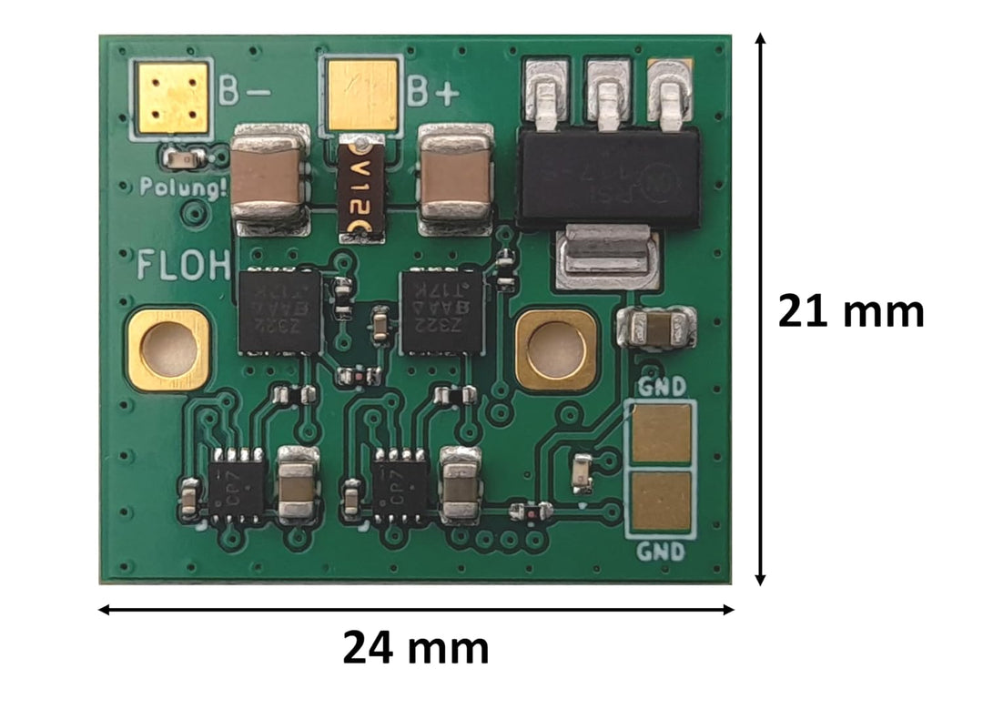 Brushed ESC Floh, 7,4 V 6 A, BEC 1 A