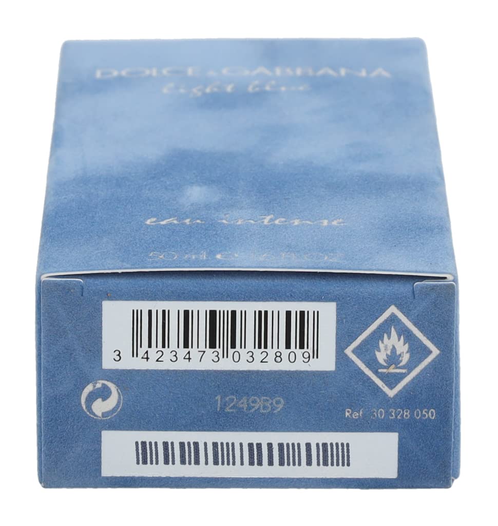 Dolce & Gabbana Light Blue Eau Intense Edp Vapo 50 Ml, Geblümt Geblümt 50.00 ml (1er Pack), Geblümt