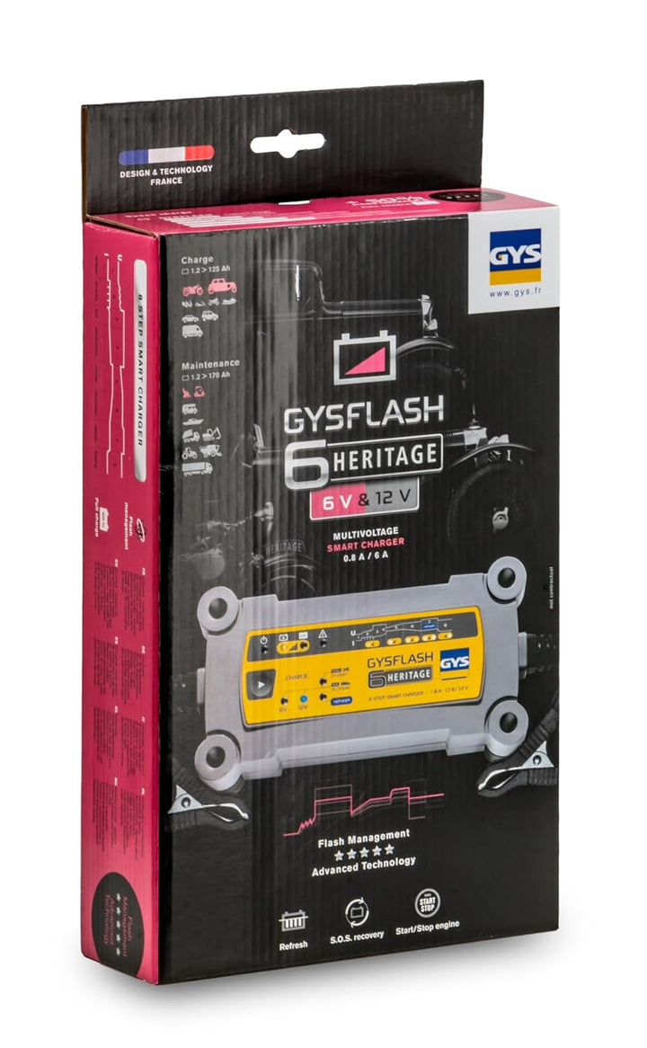 GYS 029538 Gysflash 6, 6 Heritage