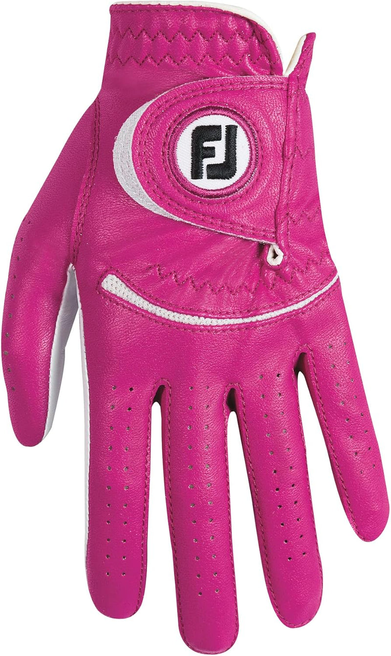 Footjoy Spectrum Damenhandschuh Pearl/Fuchsia M/L, L