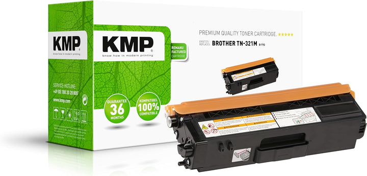 KMP Toner passend für Brother TN-321M - für Brother DCP L 8400 CDN, DCP L 8450 CDW, HL-L 8250 CDN, e