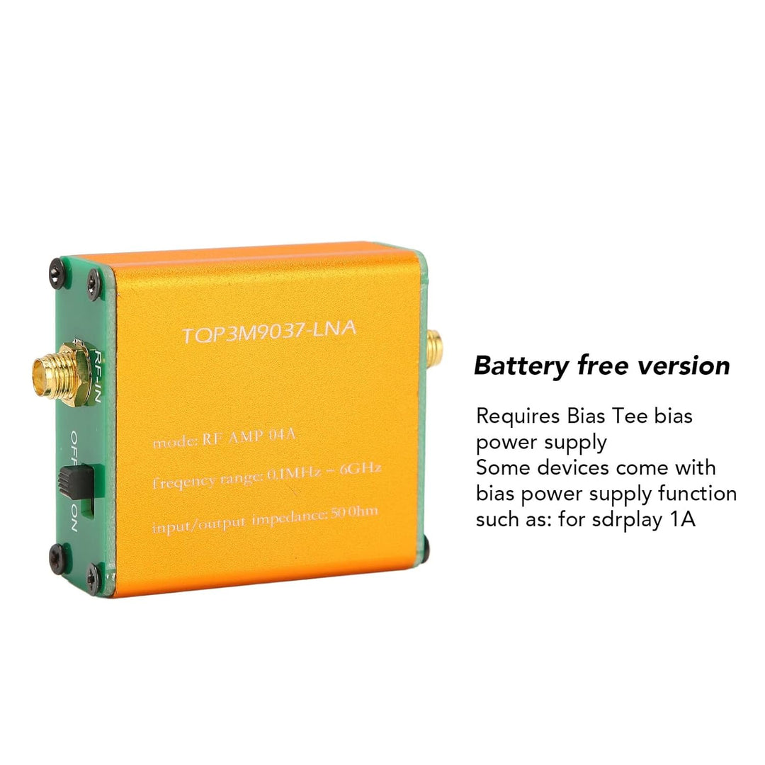 HF Verstärker, LNA Modul Verstärkung 20DB Audioverstärker RF Verstärkermodul 0.1MHz-6GHz Frequenzfäh