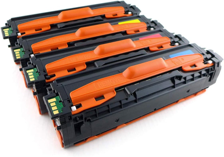 Green2Print Toner Toner-Set, 4 Kartuschen 1x 2500, 3X 1800 Seiten passend für Samsung CLP415N, Xpres