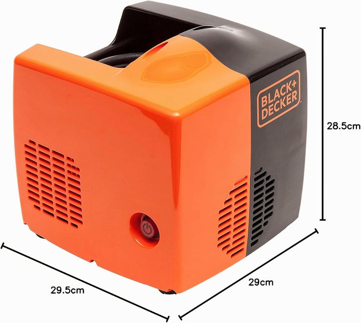 Black+Decker 8215340BND701 Druckluft-Kompressor, 180 Liter pro Minute CUBO, CUBO