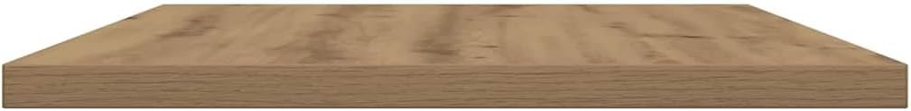 vidaXL Regalböden 4 STK. Artisan-Eiche 40x30x1,5 cm Holzwerkstoff, Bücherregal Brett, Regalbrett, Wa
