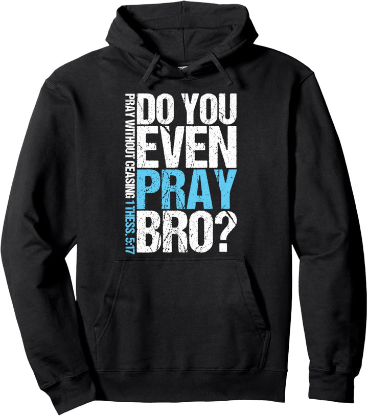 Beten Bruder Jesus Glaube Gläubiger Christ Katholik Geschenk Pullover Hoodie