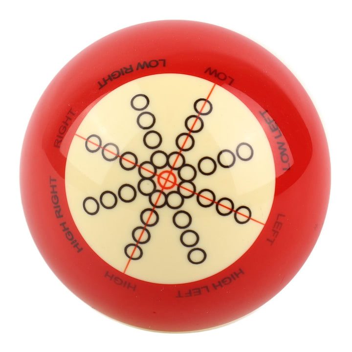 Trainings-Billardqueue-Kugel aus Kunstharz, Standard-Pool-Übungsqueue-Kugel für US-Billard Eight Bal