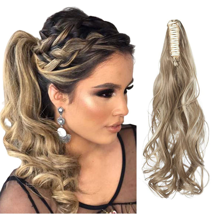 SEGO Pferdeschwanz Ponytail Zopf Extension Haarteil Haarverlängerung Hair Piece Human Haar Voluminös