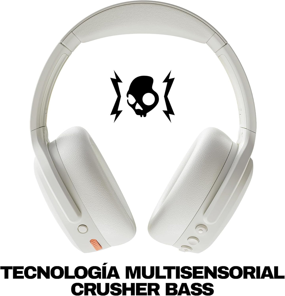 Skullcandy Crusher ANC 2 Over-Ear Noise Cancelling Wireless-Kopfhörer mit Sensory Bass, Extra Chargi