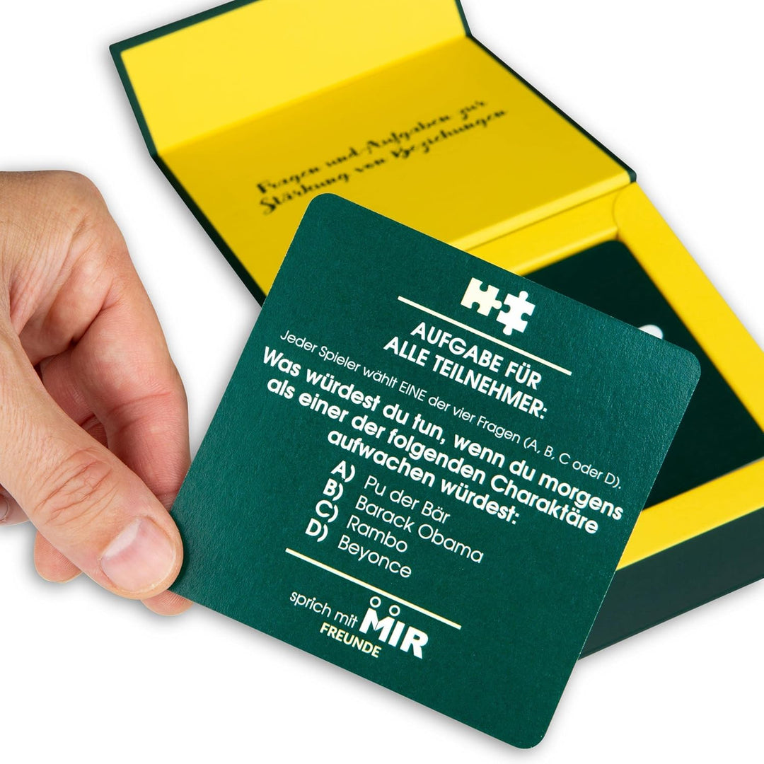 Spricht mit Mir - Erzählt Euch Mehr Spiel für Freunde - 55 Kartenspiele für Erwachsene - Partyspiele