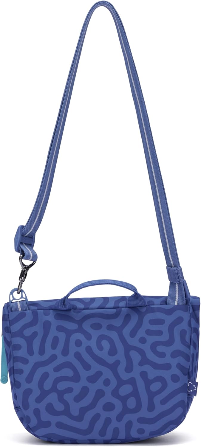 Pacsafe Pacsafe Go Anti Theft Saddle Crossbody Anti-Diebstahl-Sattel Crossbody Cerulean-blau, Cerule