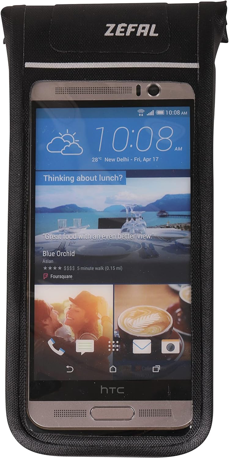 Zefal Unisex – Erwachsene Z Console Dry Smartphone-Halter, Schwarz, L