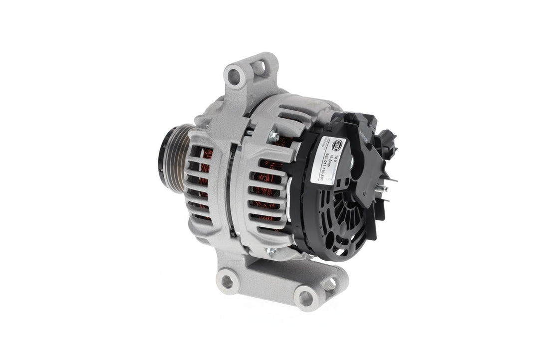 HELLA - Generator/Lichtmaschine - 14V - 75A - für u.a. Ford Transit Chassis (FM_ _, FN_ _) - 8EL 011