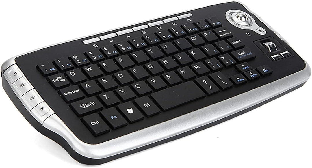 E30 2,4 GHz Wireless Keyboard mit Trackball Maus Scrollrad Fernbedienung für Android TV Box Smart TV