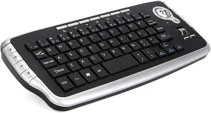 E30 2,4 GHz Wireless Keyboard mit Trackball Maus Scrollrad Fernbedienung für Android TV Box Smart TV