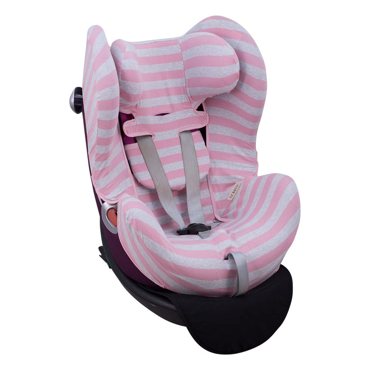 JYOKO KIDS Bezug kompatibel mit Cybex Sirona, Q I Size (PINK SPARKLES, SIRONA), PINK SPARKLES