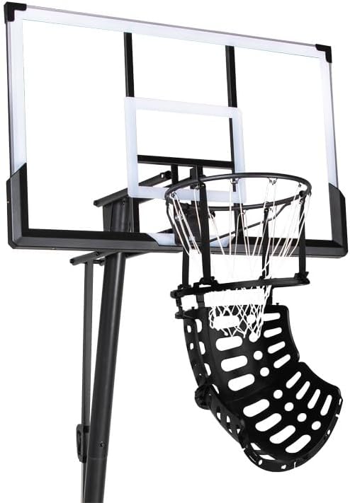 VirtuFit Basketball Return System – Basketball Rückholnetz & Rebound Trainer für Indoor & Outdoor Tr