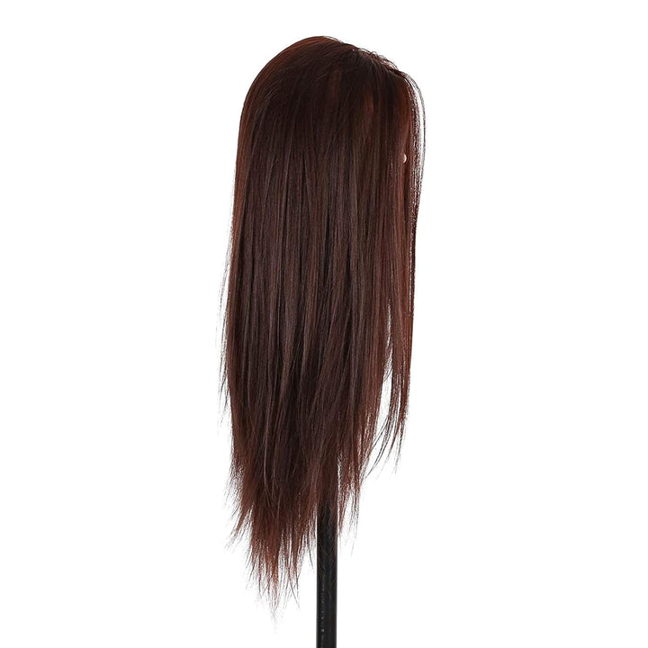 Youyijia Übungskopf Trainingsköpfe 24" Frisierkopf Haar Mit Halter Trainingskopf Frisurenkopf Puppen