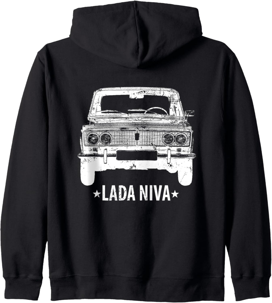 Lada Niva 4x4 Offroad Monster Fan Geschenke Kapuzenjacke