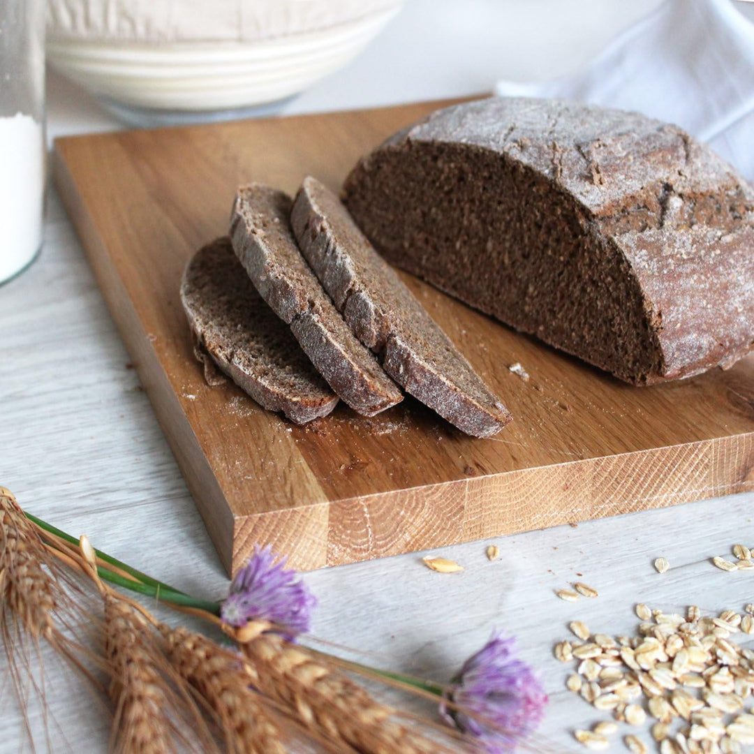 Amazy 2er Set Gärkörbchen inkl. Anleitung mit Rezepten – Der ideale Gärkorb für Brotteig aus natürli
