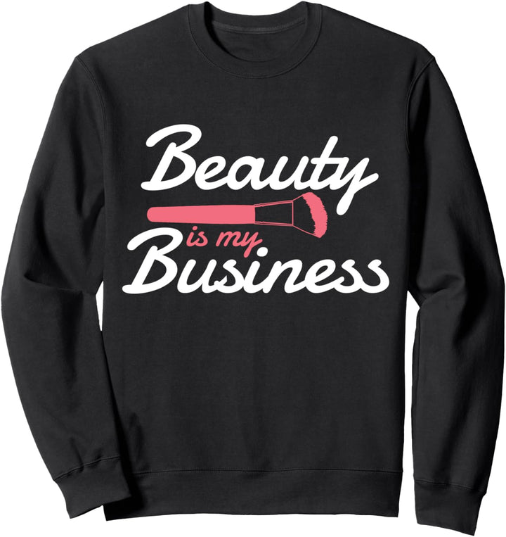 Makeup Artist Make Up Junkie Kosmetik Stylistin Geschenk Sweatshirt