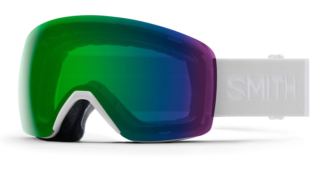 SMITH Unisex Skyline Brille Einheitsgrösse Weiss, Einheitsgrösse Weiss