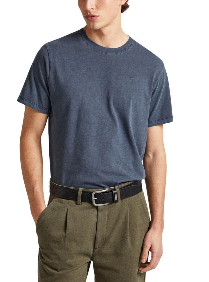Pepe Jeans Herren Jacko T-Shirt, Blue (Dulwich), S