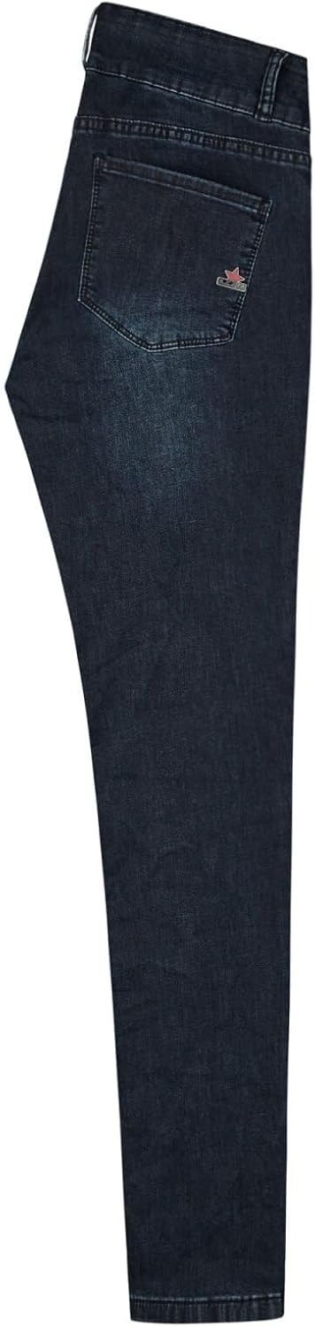Buena Vista Damen Jeans Tummyless Soft XS Midnight Denim, XS Midnight Denim