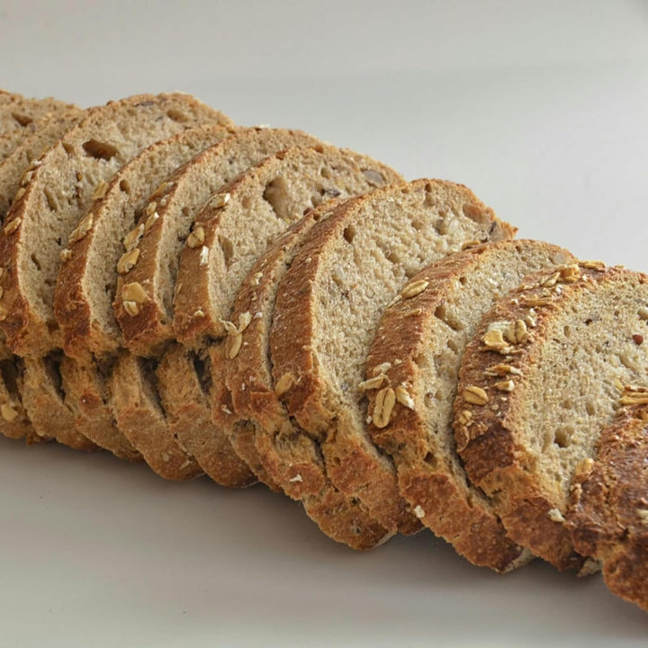 Louis Tellier N7013 Brotschneider mit Holzplatte, Klinge: 25 cm, Beige