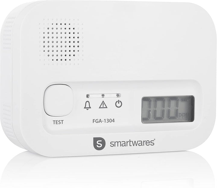 X-Sense Smart Wassermelder mit Batterie, WLAN Wassersensor & Smartwares FGA-13041 Kohlenmonoxid-Meld