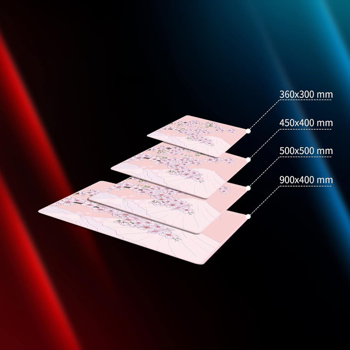 X-Raypad Aqua Control 2 AC2 Sakura Gaming-Mauspad, Ultra-Hochpräzisions-Mauspad mit Perfekter Geschw