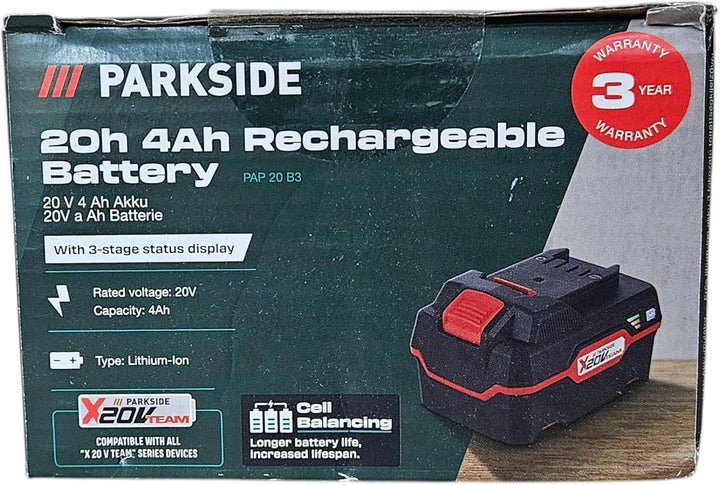 Angebot für PARKSIDE 30 Minuten Doppel Ladegerät PDSLG 20 mit 2 x Akku 4.0 Ah X 20 V Team und Perfor