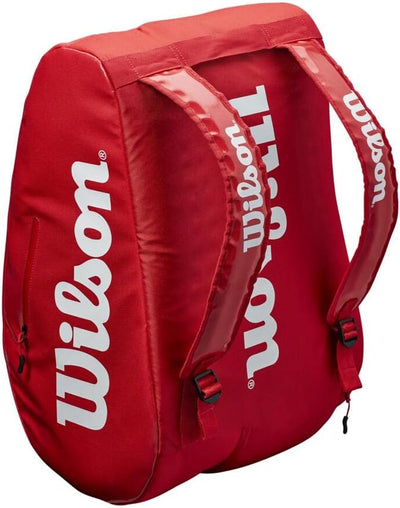 Wilson Padel Super Tour Bag Tasche, für Erwachsene, Unisex, Rot (Rot), Einheitsgrösse