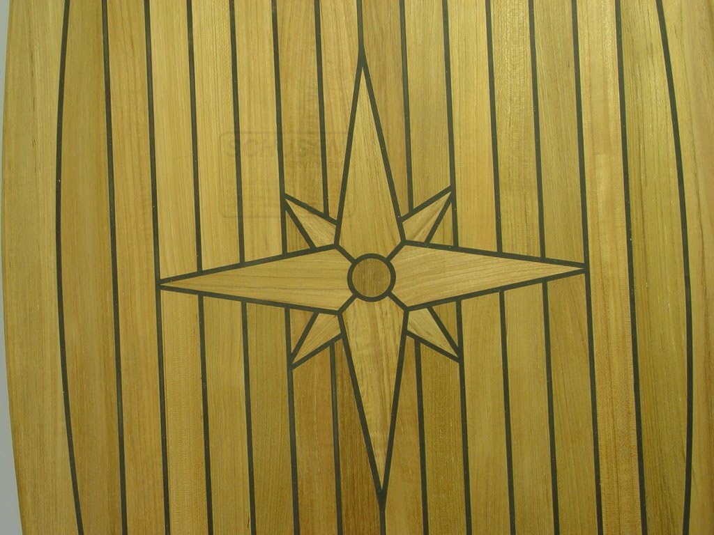 Teak Table Top 58 X 93cm Tischplatte
