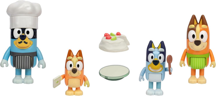 BlueY Es ist Zeit für Pavlova mit Dieser 4er-Figurenpackung Café-Wettkampf, enthält, Bingo, Bandit m