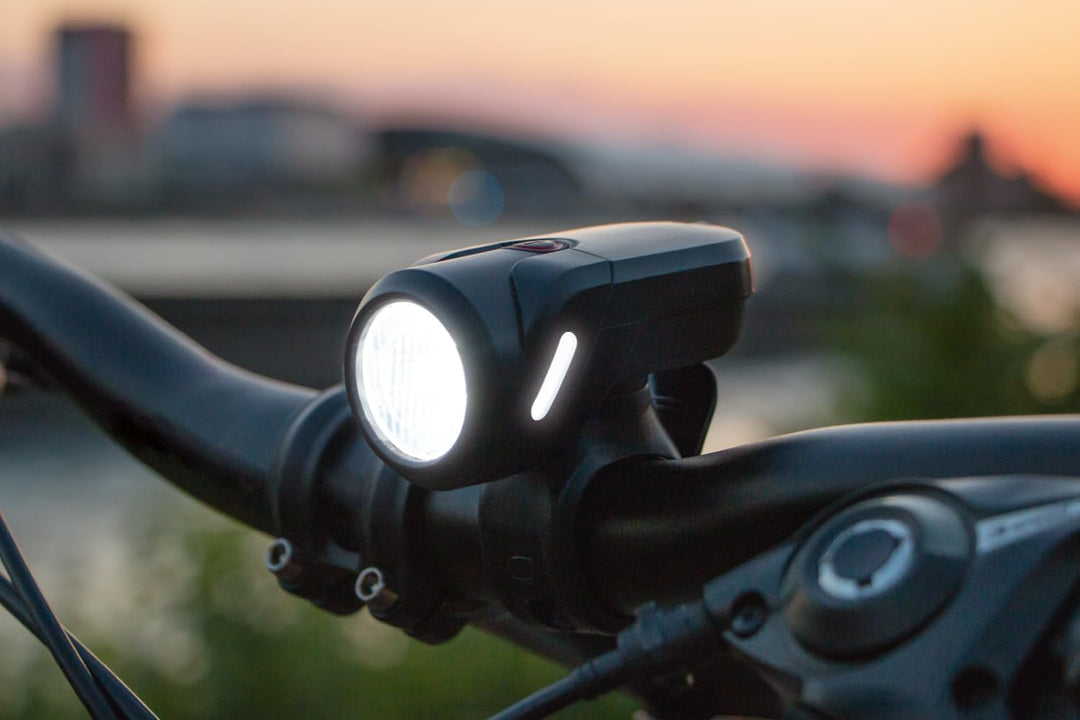SIGMA Aura 35 und NUGGET II | spritzwassergeschütztes Fahrradlichter Set | StVZO zugelassenes, akkub