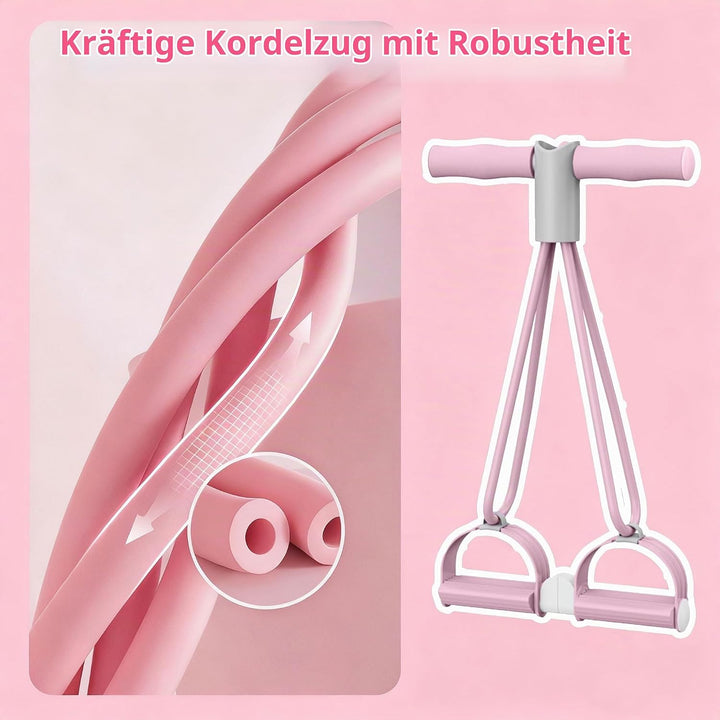 Bauchtrainer Bodybuilding Expander Bauchtrainer Multifunktionstrainer Sit-Up Trainingsgeräte Elastis