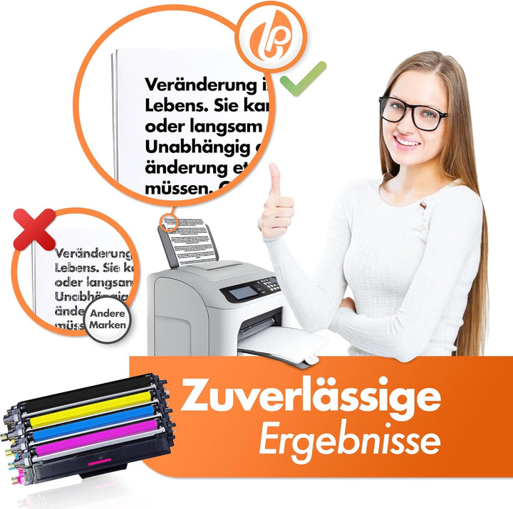 TN-247 kompatibel als Ersatz für Toner Brother TN-243CMYK TN247 für Brother MFC-L3750CDW DCP-L3550CD