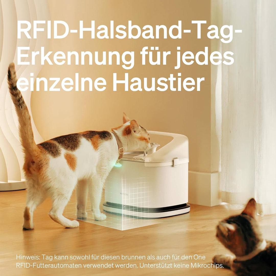 PETLIBRO RFID Halsband-Tag, Automatische Haustieridentifikation, Kompatibel mit PETLIBRO One RFID Fu