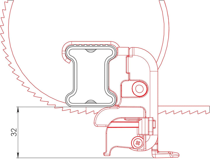 Lampa N 11065 Gurte zur Befestigung von Leitern U-5 für Träger Kargo und Kargo-Plus