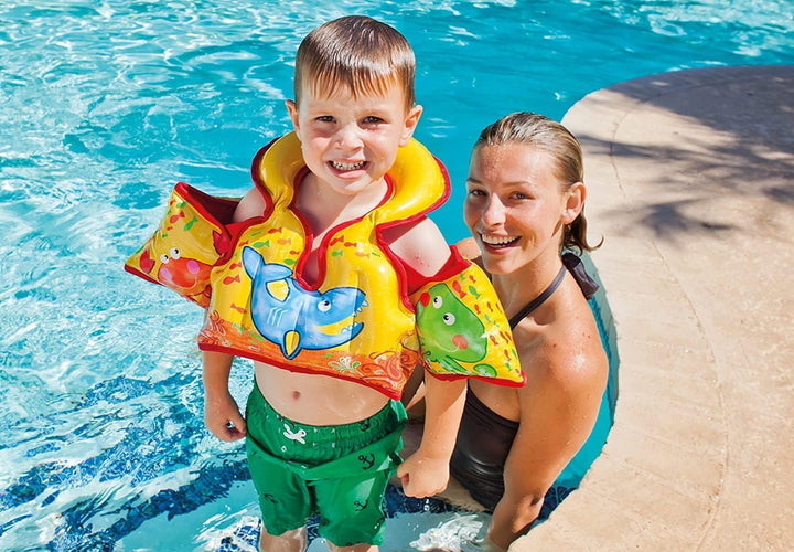 Intex 58673EU - Zwemtrainer Aqua Vest, Mehrfarbig