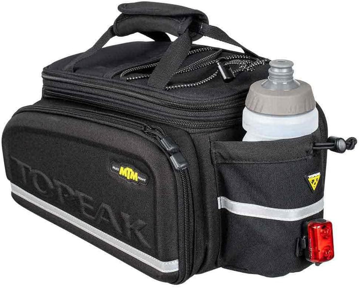 Topeak Unisex – Erwachsene MTM TrunkBag DXP Lenkertasche, Schwarz, 36 x 25 x 21.5-29 cm
