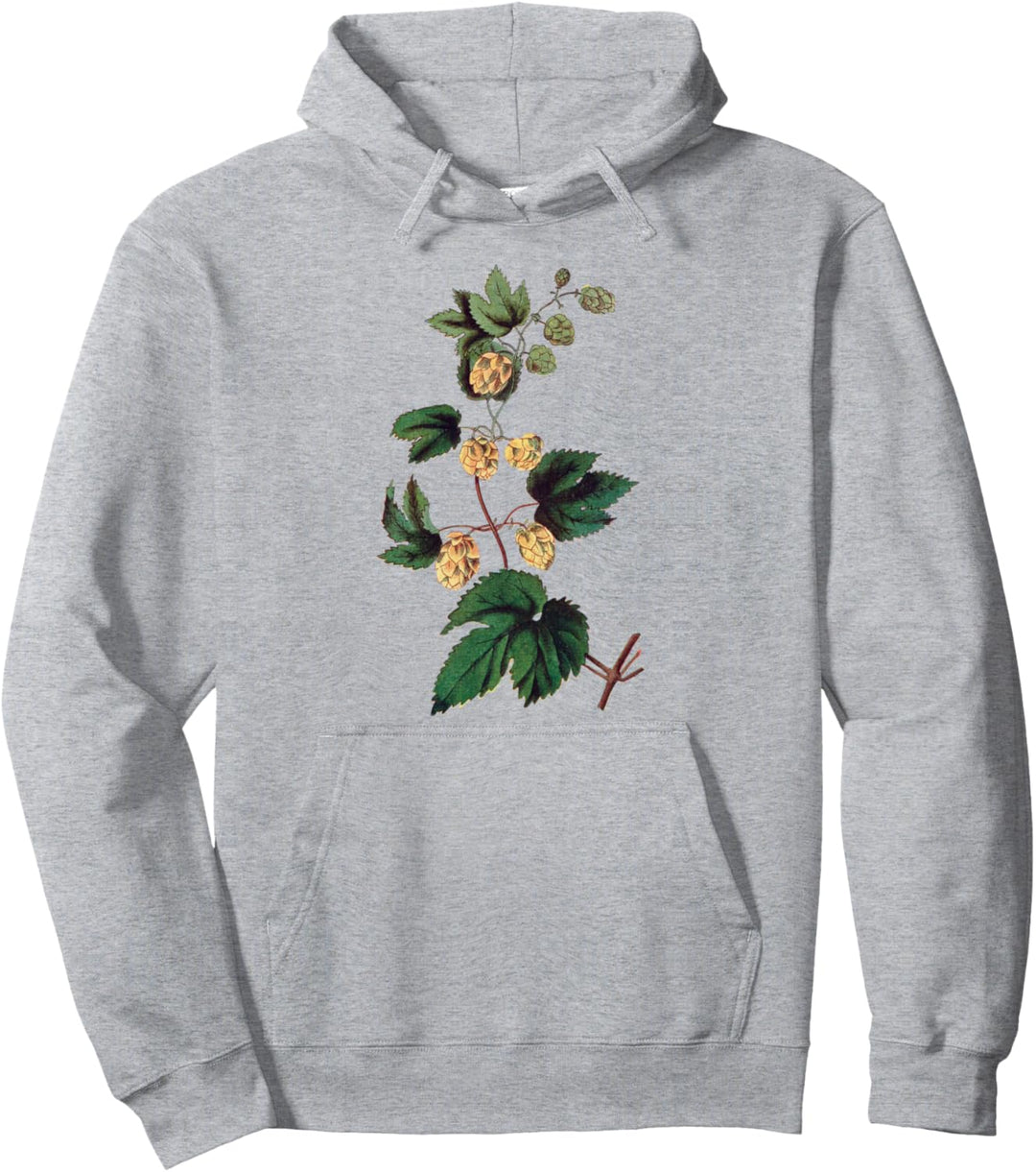 Craft Beer Brewing Vintage Humulus lupulus hop Pullover Hoodie
