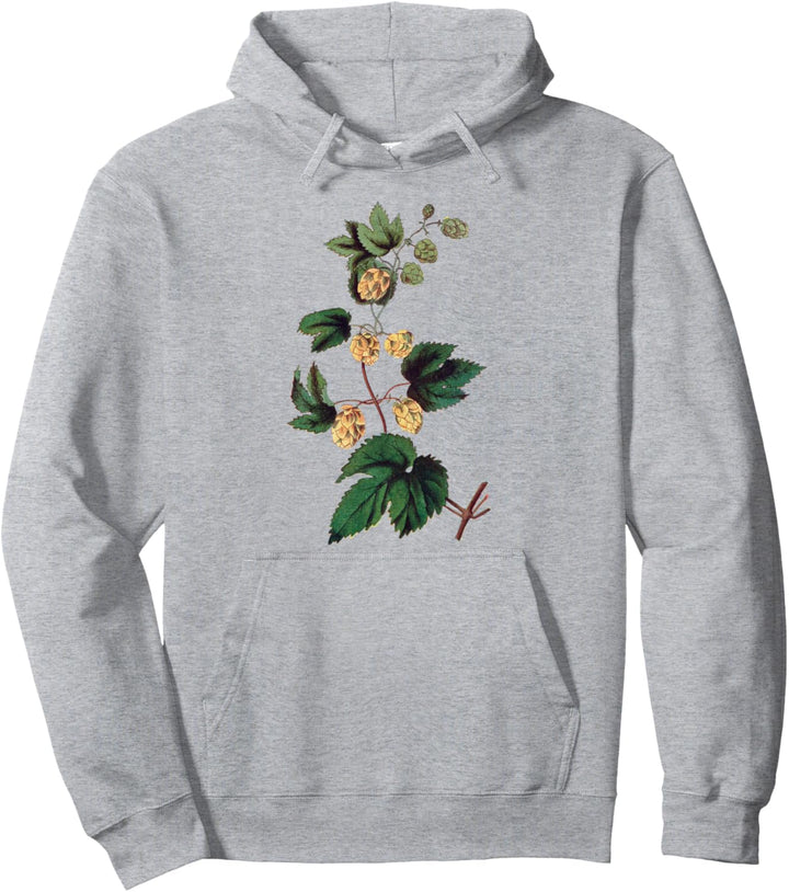 Craft Beer Brewing Vintage Humulus lupulus hop Pullover Hoodie