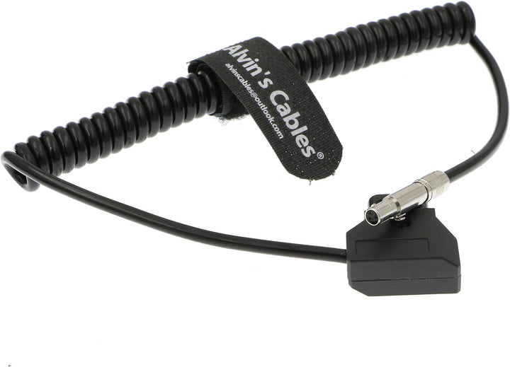 Alvin's Cables Odyssey 7 7q Monitor Spiral Kabel Original NSC3F 3 Pin Buchse auf D-Tap Spiralkabel,