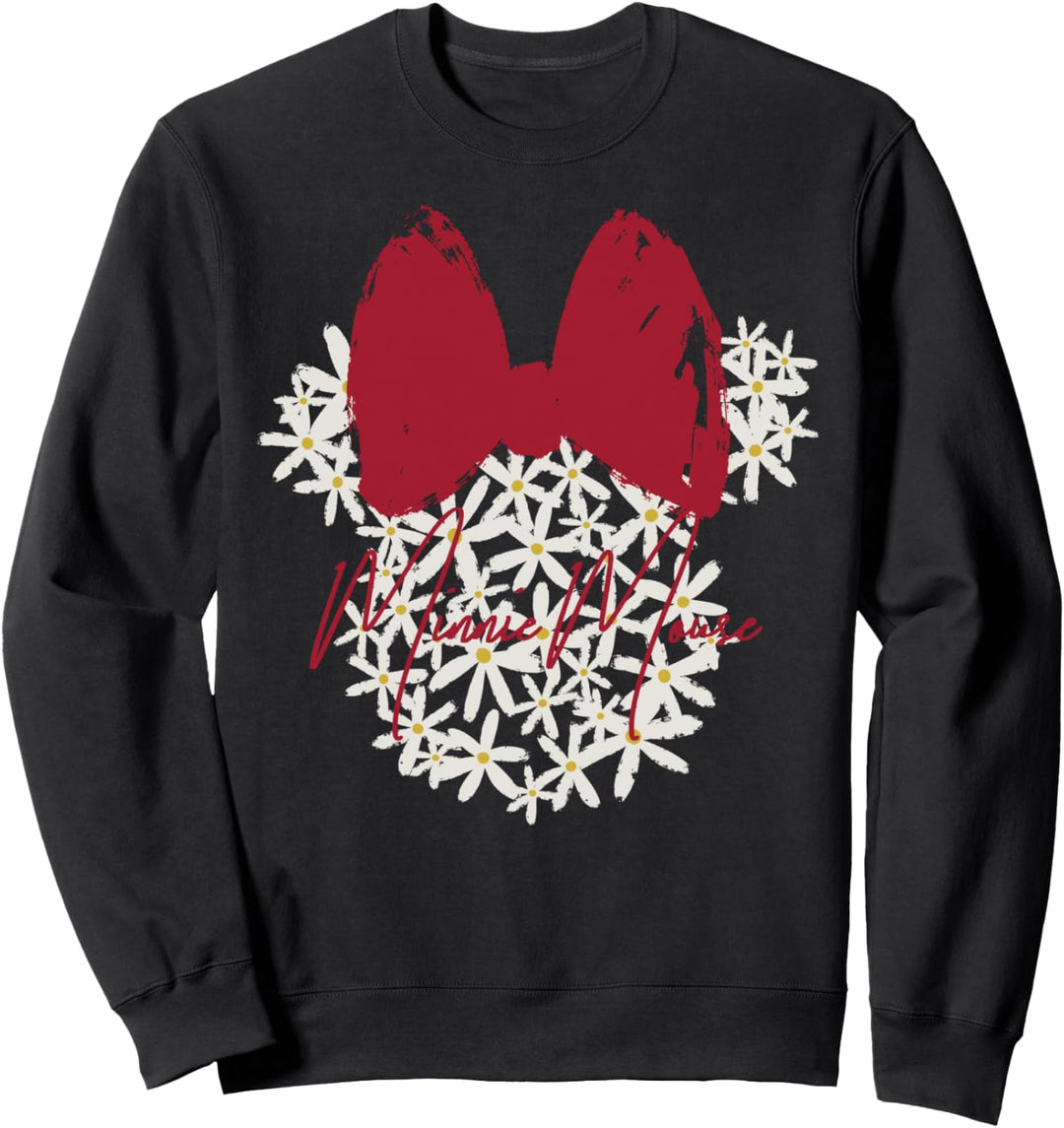 Disney Mickey And Friends Minnie Mouse Daisy Fill Sweatshirt