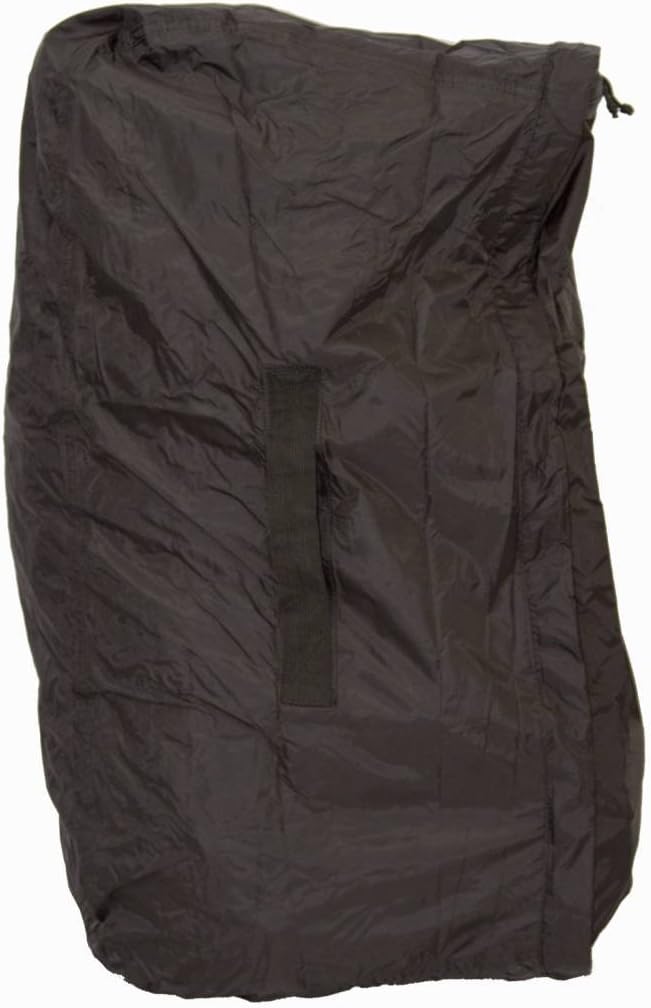 LOWLAND OUTDOOR® Regen- und Transporthülle für Rucksäcke - Wasserabweisend, Schwarz